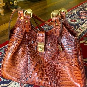 Brahmin Faux Croc bag